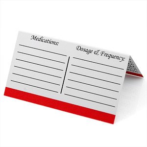 Amazon.com: StickyJ Medical ID Wallet Card : StickyJ: Health